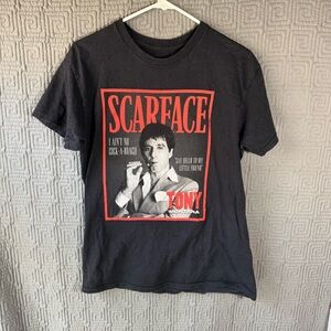 Scarface T-Shirt Men’s Medium Hybrid Apparel Black Short Sleeve Crew